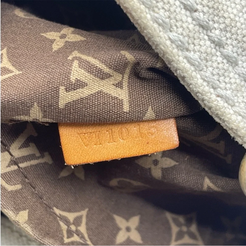 Louis Vuitton Globe Shopper Cruise Tote Bag Canvas Blue - Picture 7 of 16